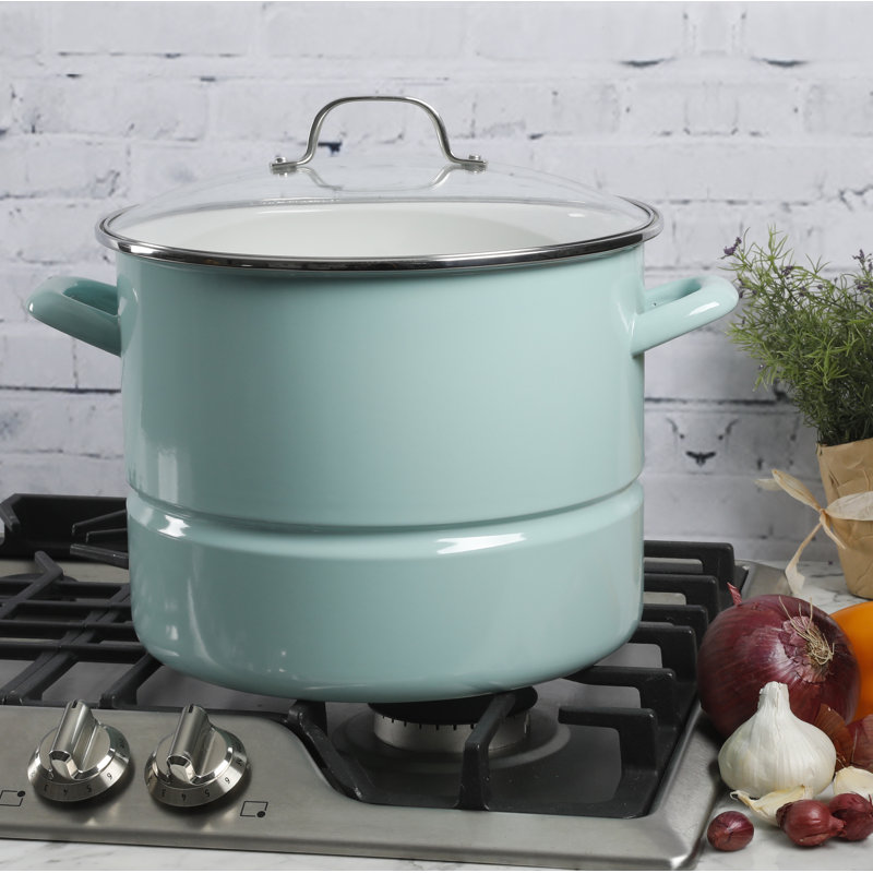stainless steel non stick pot set